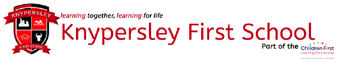 knyperlsey first school logo banner